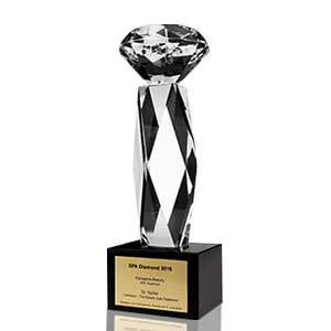 Spa Diamond Award Pokal 2016 - CELLTRESOR Line